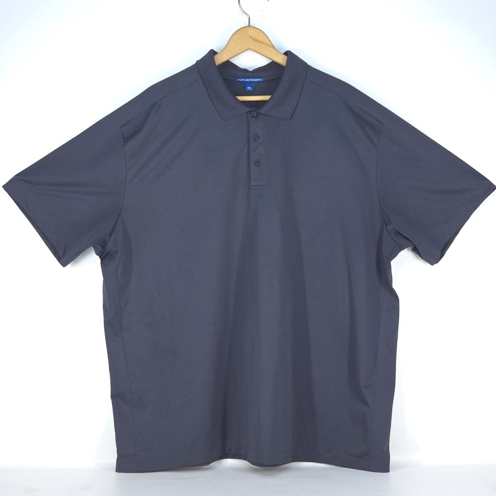 Port Authority 4XL Navy Golf Polo Shirt K569 – Performance Moisture-Wicking
